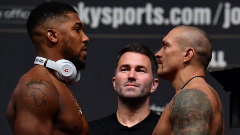 Anthony Joshua v Oleksandr Usyk