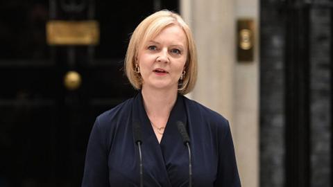 UK Prime Minister Liz Truss