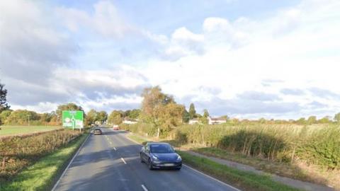 The A63 near South Milford