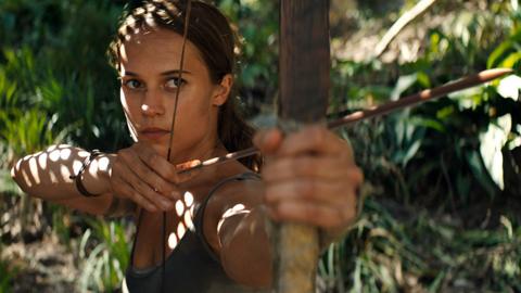 Alicia Vikander in Tomb Raider