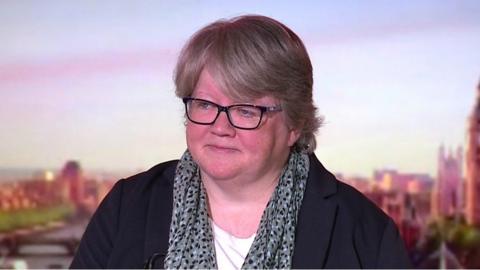 Work and Pensions Secretary, Therese Coffey.