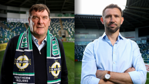 Tommy Wright and Gareth McAuley