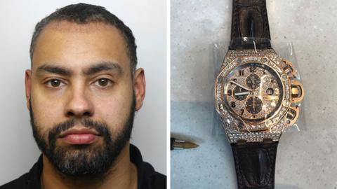 Lyndon Hudson and the £100,000 watch