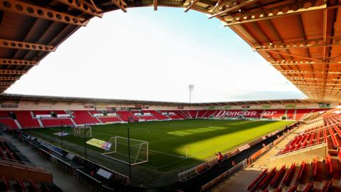 General view of Doncaster's Keepmoat Stadium