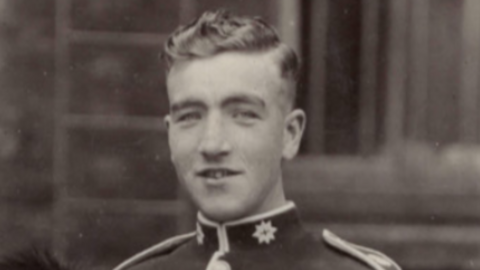 Guardsman David Blyth was reported missing in action in August 1944