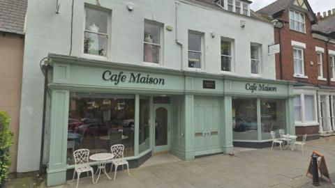 Google streetview of the cafe