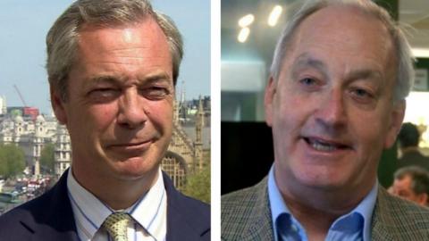 Farage and Hamilton