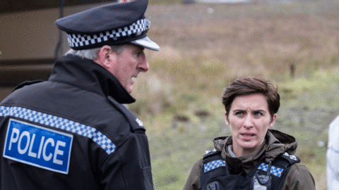Adrian Dunbar and Vicky McClure in Line of Duty