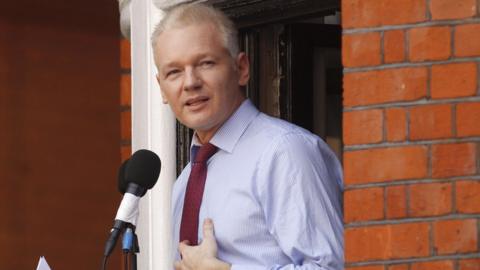 Julian Assange in 2012