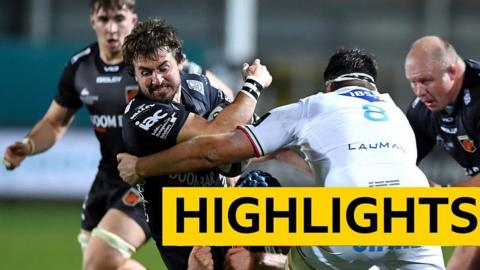 Pro14 highlights: Dragons 26-18 Zebre