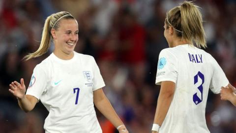 England celebrate