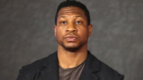 Cast member Jonathan Majors attends the premiere of the film "Creed III" in London, Britain February 15, 2023