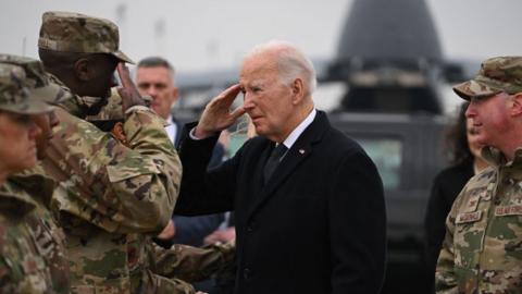 Biden at Dover Air Force Base