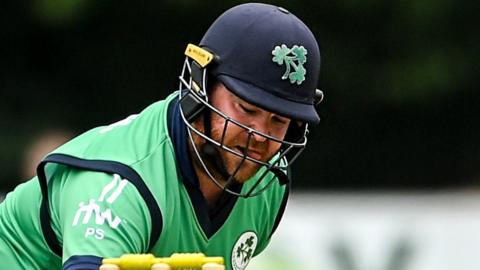 Paul Stirling and fellow opener Kevin O'Brien put on 90 for Ireland's opening wicket in Dubai