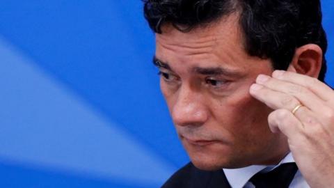 Former Brazilian Justice Minister Sergio Moro