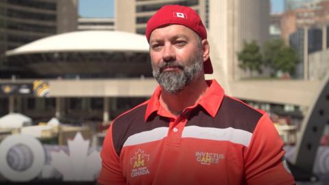 Canadian combat veteran Nic Meunier discusses the importance of sport in treating his PTSD. He has participated in multiple events at the Invictus Games.