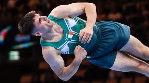Eamon Montgomery earned a World Challenge Cup gold medal in Paris last September