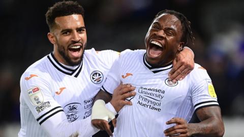 Michael Obafemi and Cyrus Christie