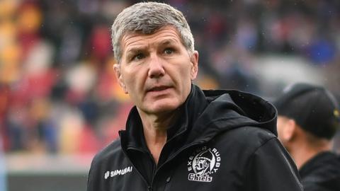 Rob Baxter after an Exeter Premiership match