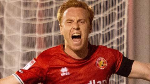 Danny Johnson netted 16 goals in 2022-23, 15 of them on loan at Walsall