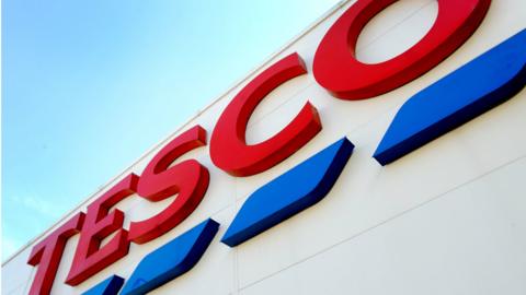 Tesco sign