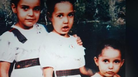 Rahannah, Nadia and Safia, who were all abducted