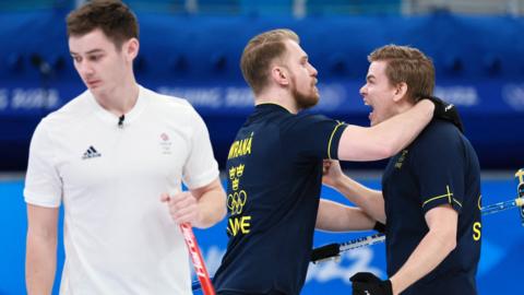 GB curler Grant Hardie after losing Olympic final to Sweden
