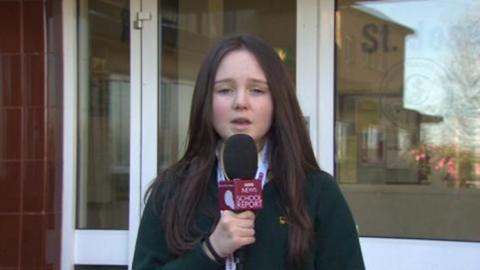 St Joseph's High School reporter