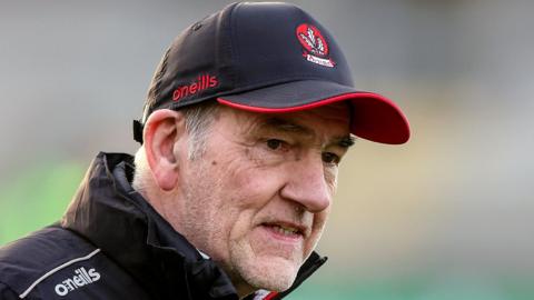 Mickey Harte saw his Derry team defeat Kerry