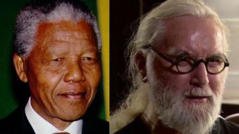 Nelson Mandela and Sir Billy Connolly