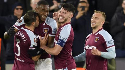 West Ham celebrate