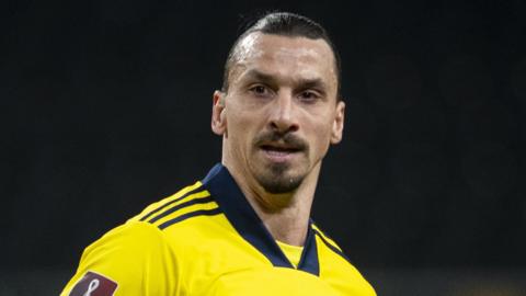 Sweden striker Zlatan Ibrahimovic