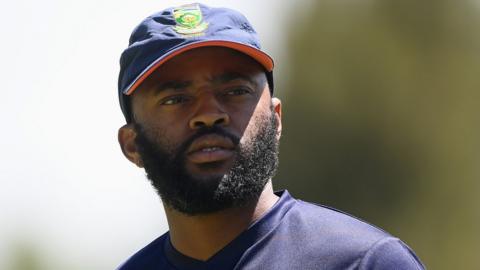 Temba Bavuma in South Africa cap