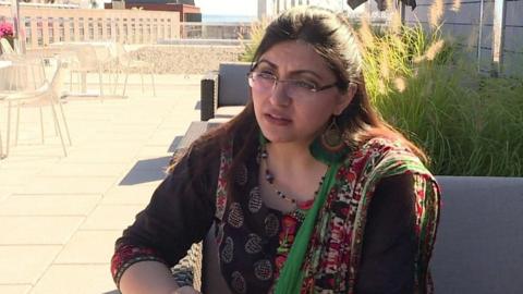 Gulalai Ismail speaks to AFP