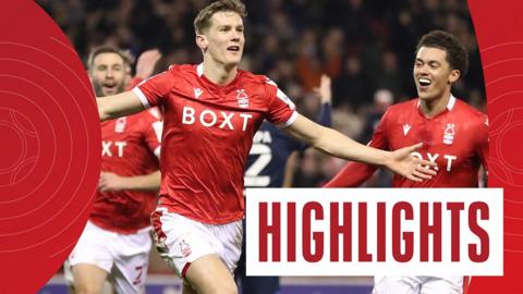 Nottingham Forest 2-1 Huddersfield