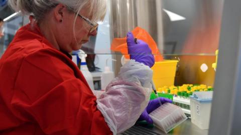 Coronavirus testing at The Lighthouse Lab at Alderley Park