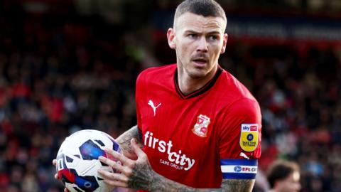 Ben Gladwin in action for Swindon Town