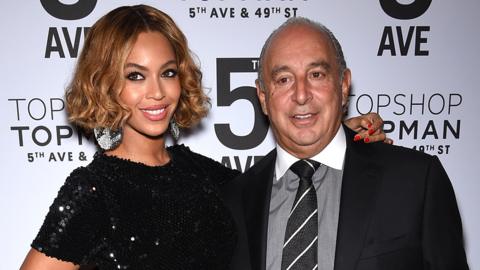 Beyonce and Philip Green