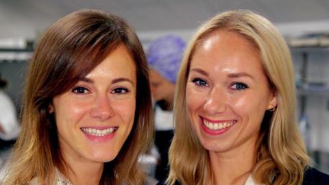 portrait of Kristina and Stephanie, joint CEOs.