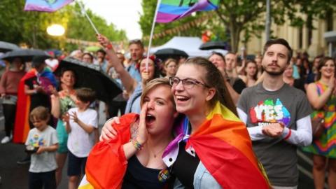 Celebrations take place in Melbourne on Wednesday