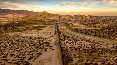 the us-mexico border