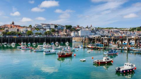 St Peter Port harbour, Guernsey.