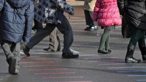 School children