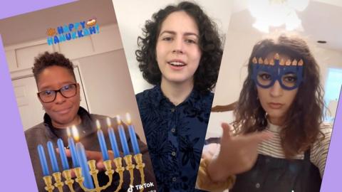 Hanukkah composite image