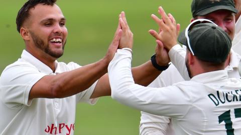 Nottinghamshire celebrate