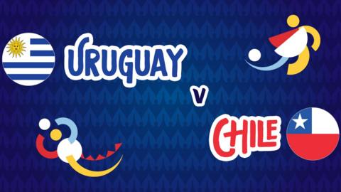 Uruguay v Chile badge graphic