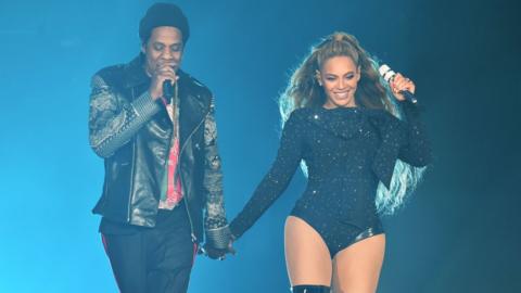 Jay-Z and Beyonce