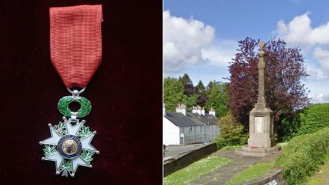 Legion of Honour medal / Strathblane