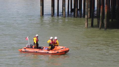 Lifeboat at Clacton Pier