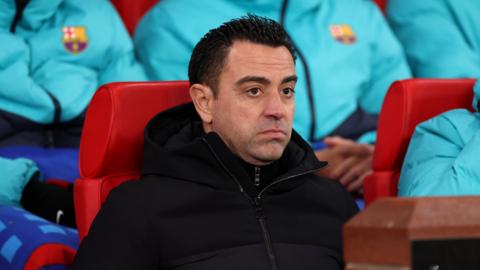 Barcelona manager Xavi